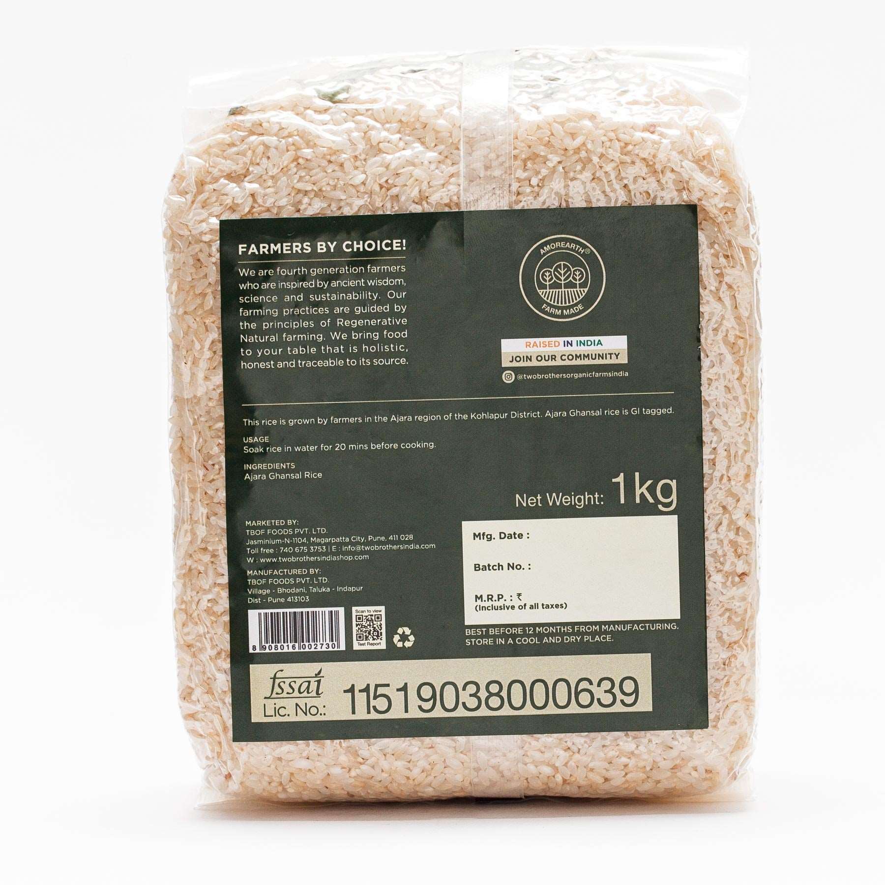 10Kg Khapli Atta + 1Kg Ghansal Rice + Free 1L Mustard Oil - Image 29
