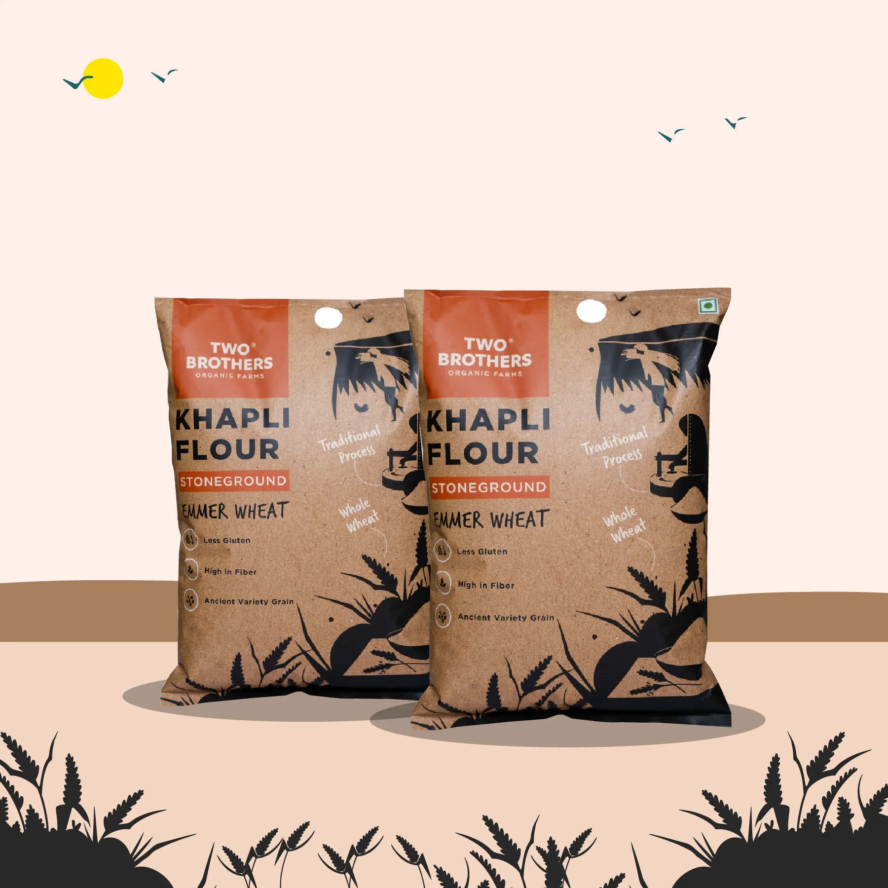 10kg Khapli Atta + 500ml A2 Ghee - Image 15