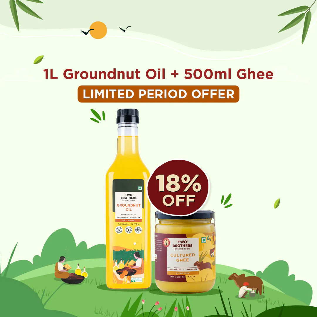 500ml A2 Cow Ghee +  Oil 1L - Image 22