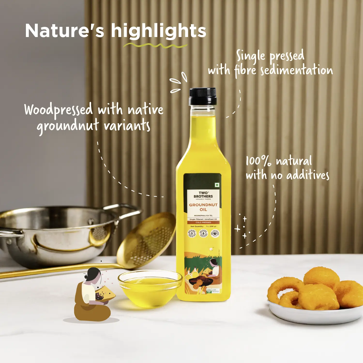 500ml A2 Cow Ghee +  Oil 1L - Image 35