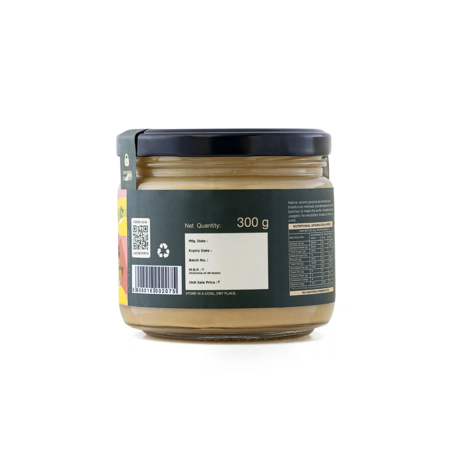 Peanut Butter, Creamy with Jaggery, Stoneground - Image 18