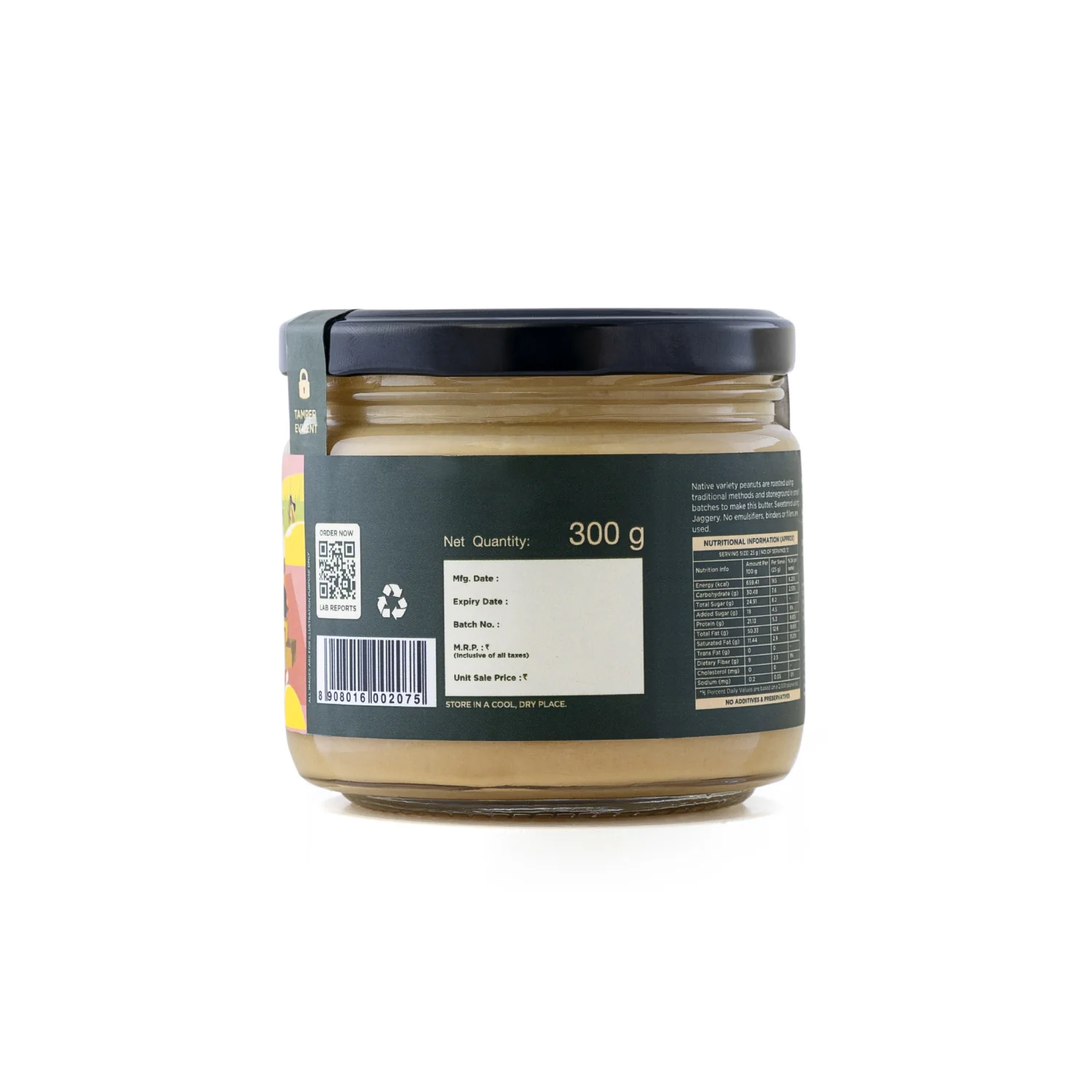 Peanut Butter, Creamy with Jaggery, Stoneground - Image 9