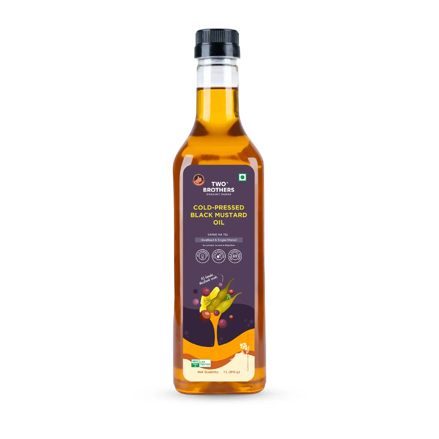 Black Mustard Oil I Cold-Pressed - Image 9
