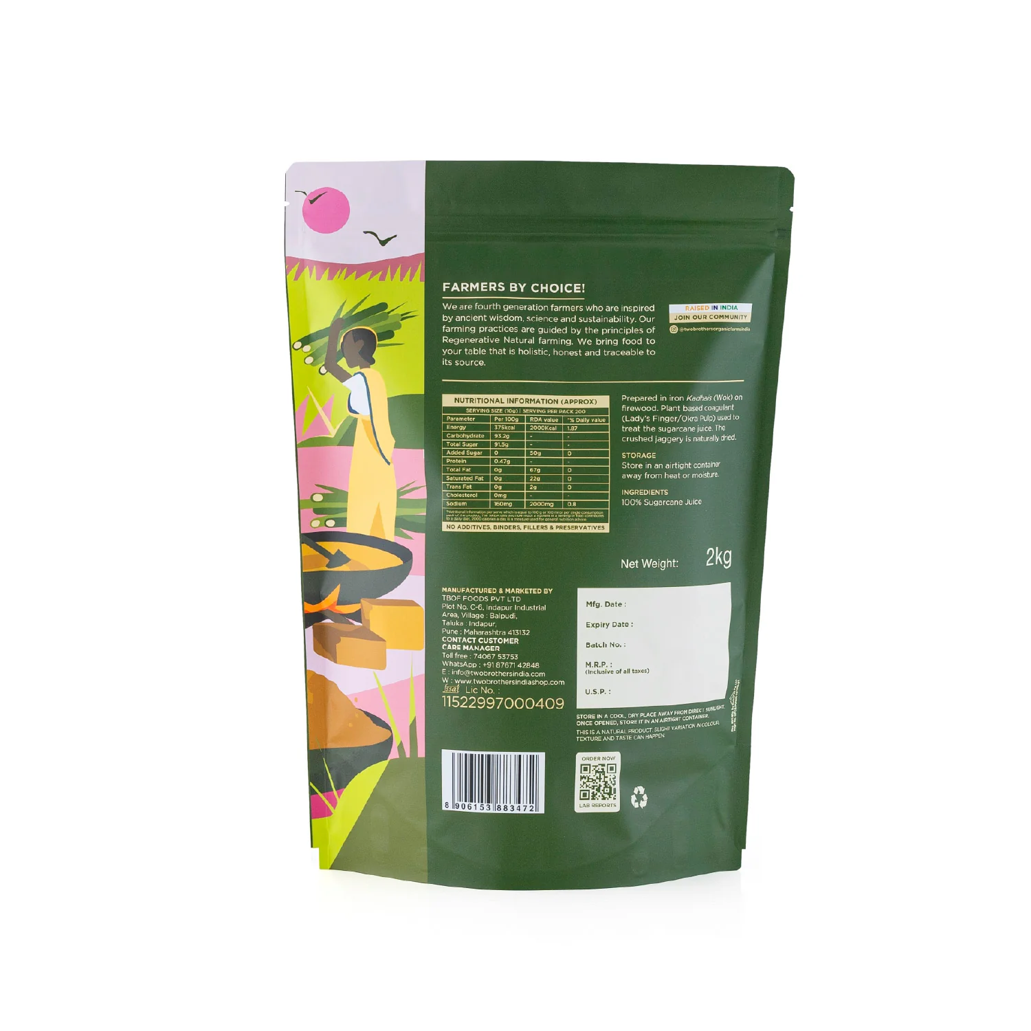 Sugarcane Jaggery, Crushed Granular - Image 11