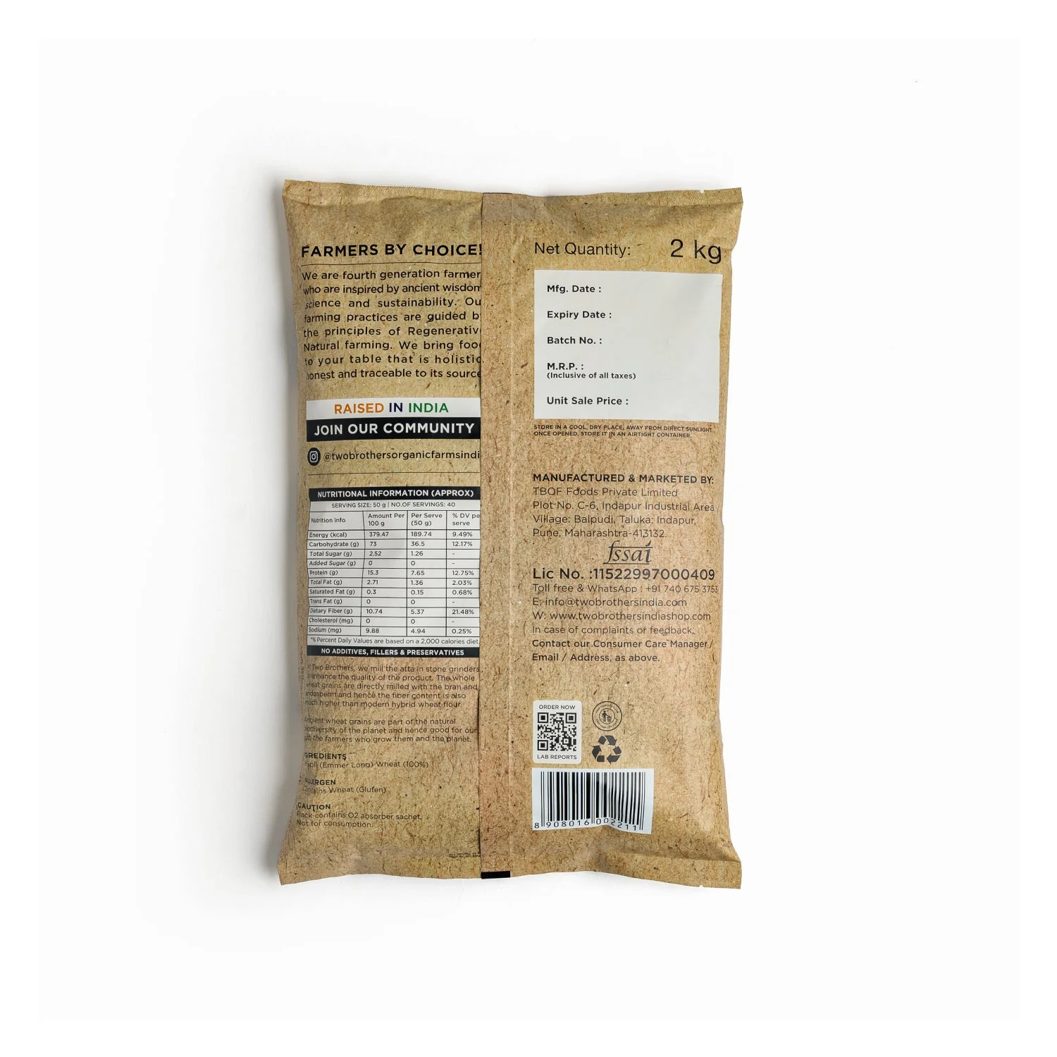 Free Khapli Atta(2kg) with A2 cultured ghee(1L) - Gut Health Booster - Image 13