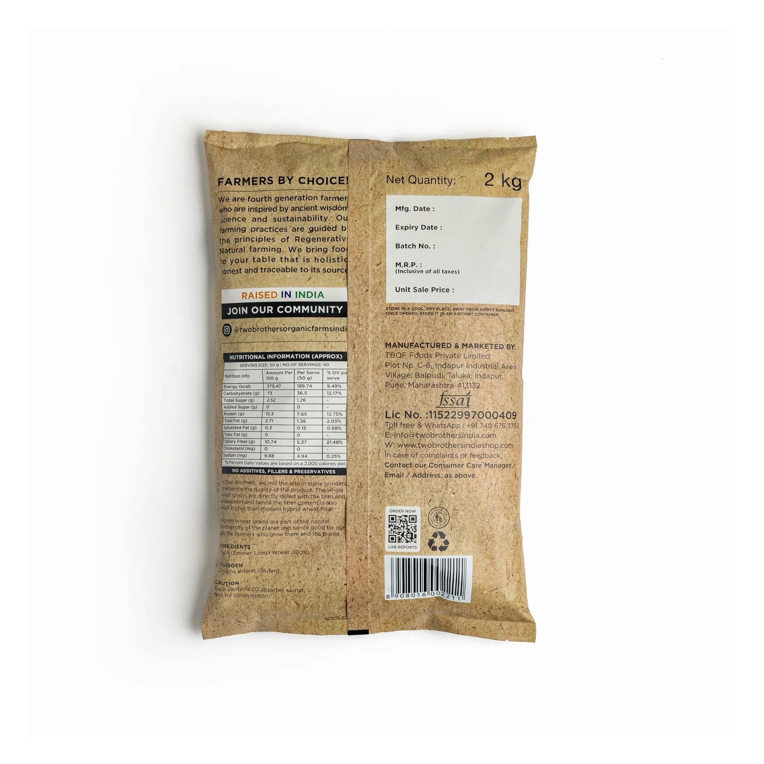 Free Khapli Atta(2kg) with A2 cultured ghee(500ml) - Gut health booster - Image 19