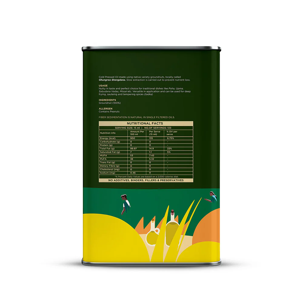 Groundnut Oil, Cold-Pressed, Single-filtered - Image 14