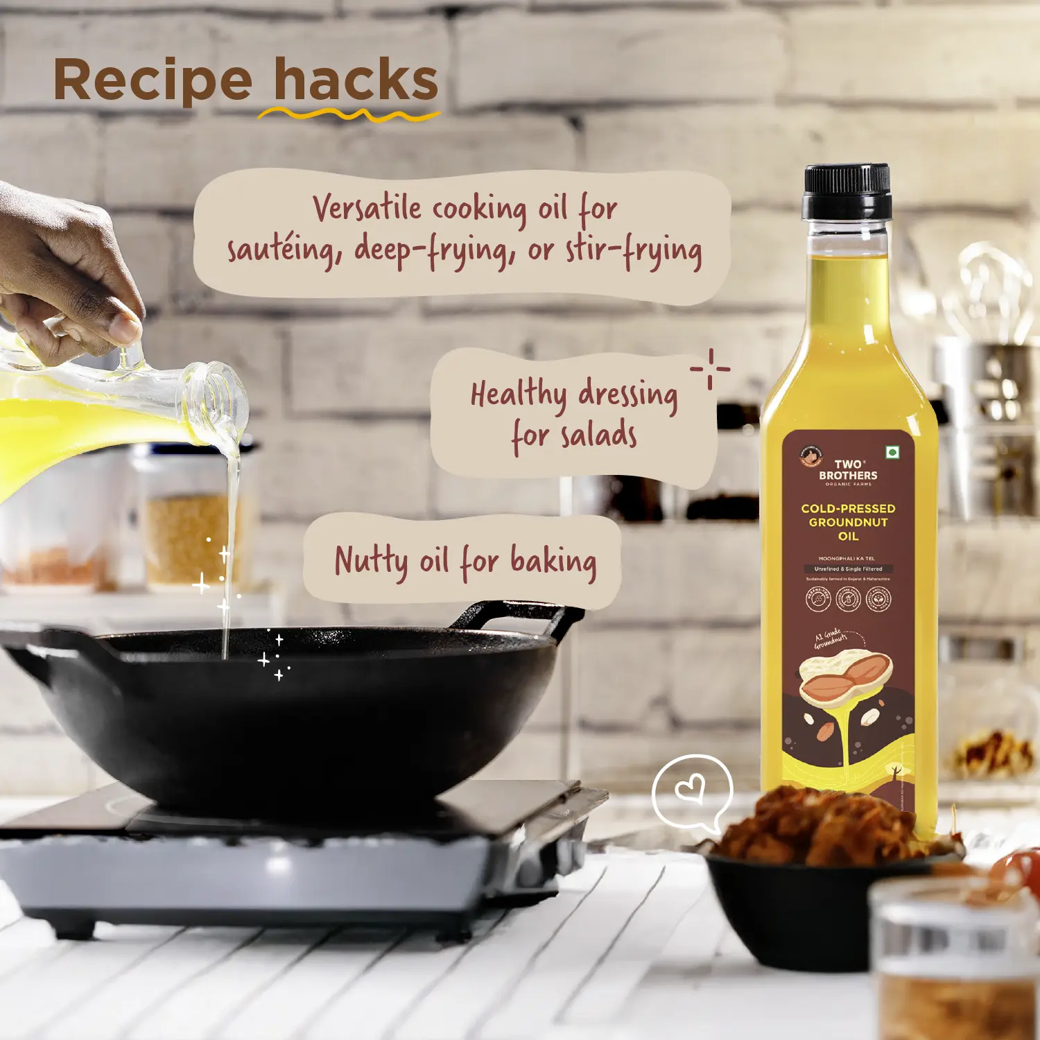 Groundnut Oil, Cold-Pressed, Single-filtered - Image 7