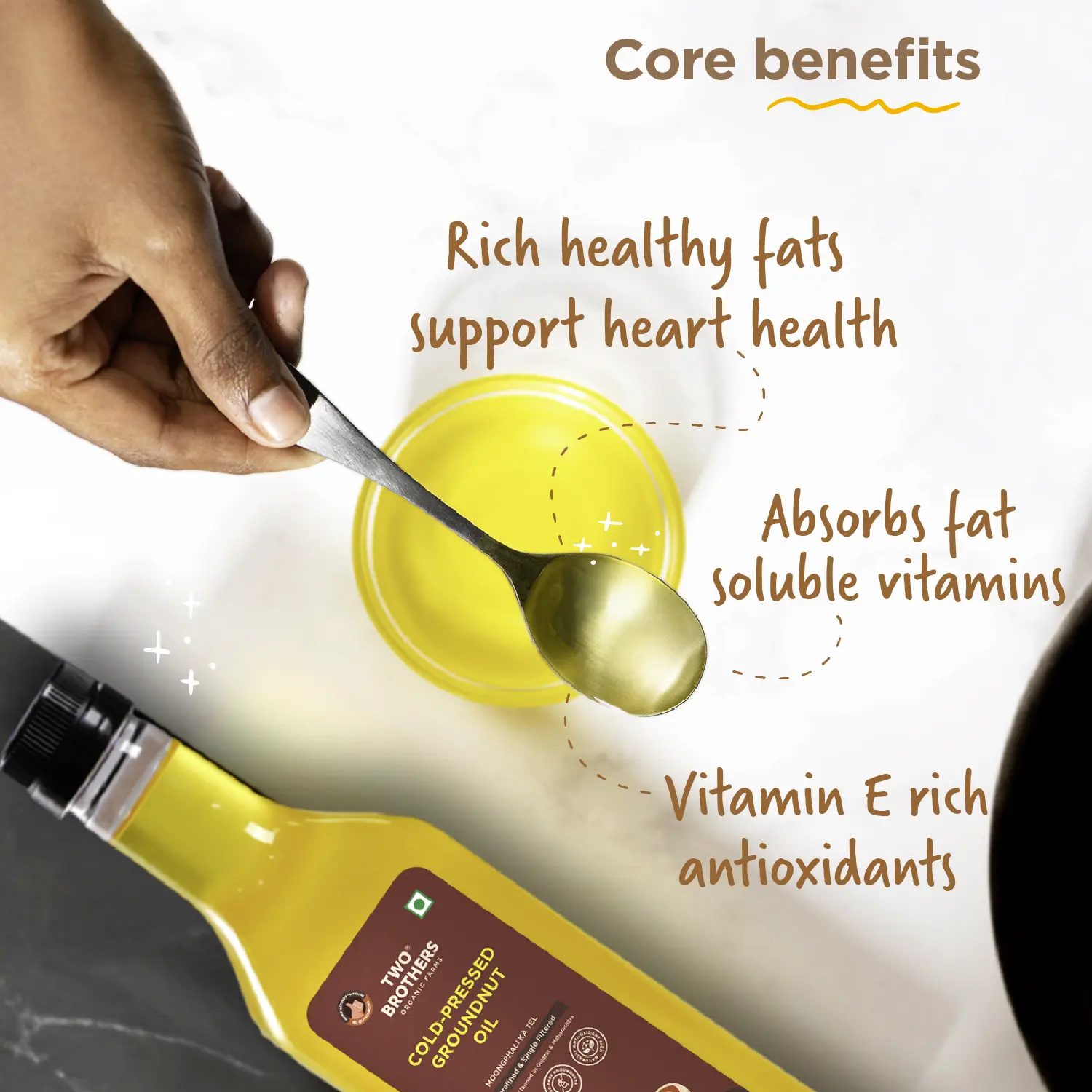 Groundnut Oil, Cold-Pressed, Single-filtered - Image 6