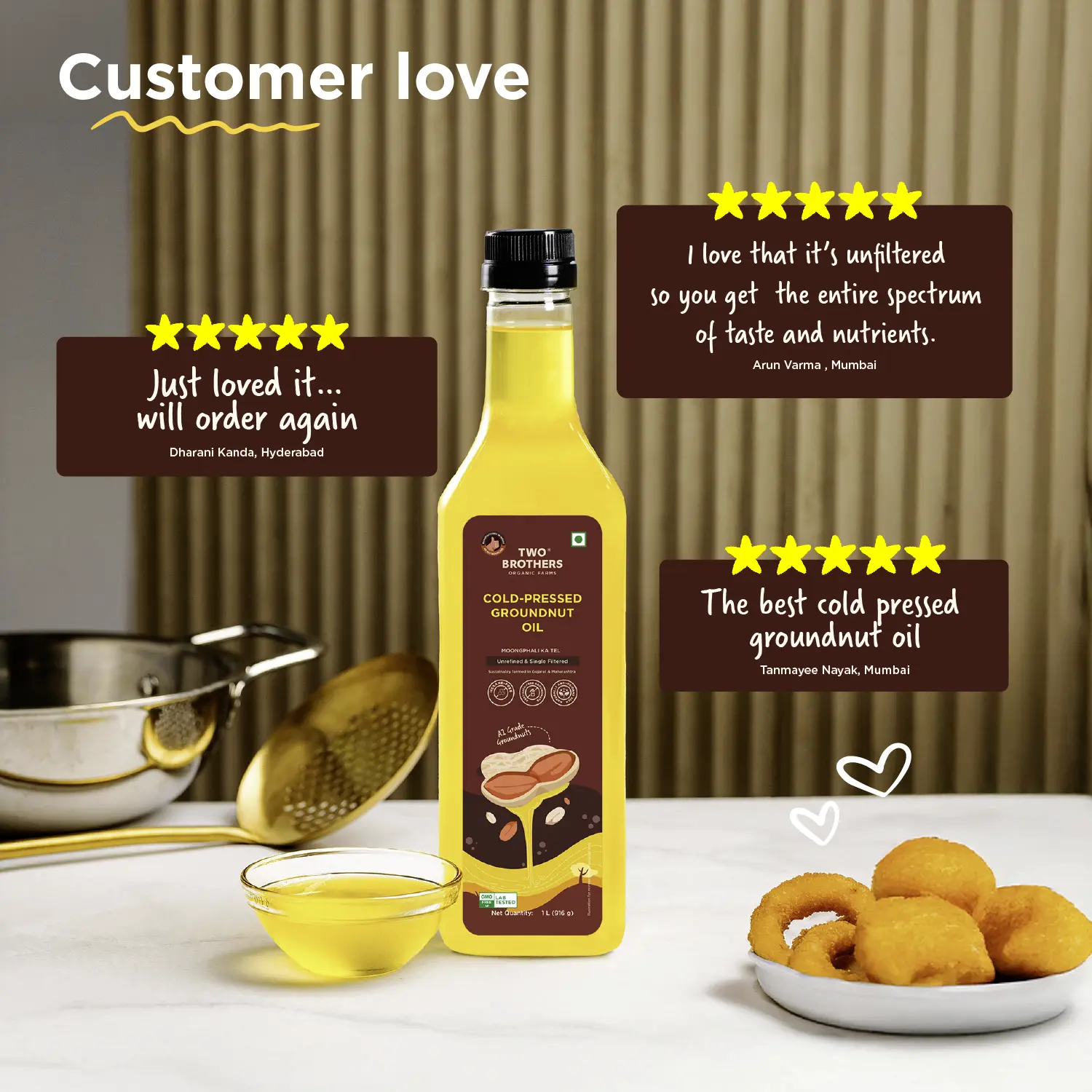 Groundnut Oil, Cold-Pressed, Single-filtered - Image 8