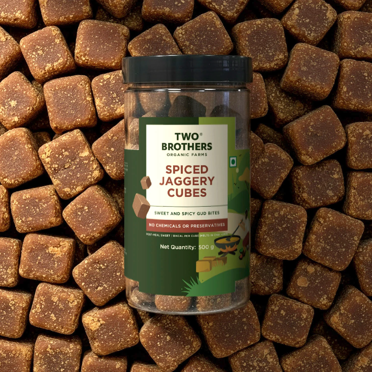 Spiced Jaggery Cubes