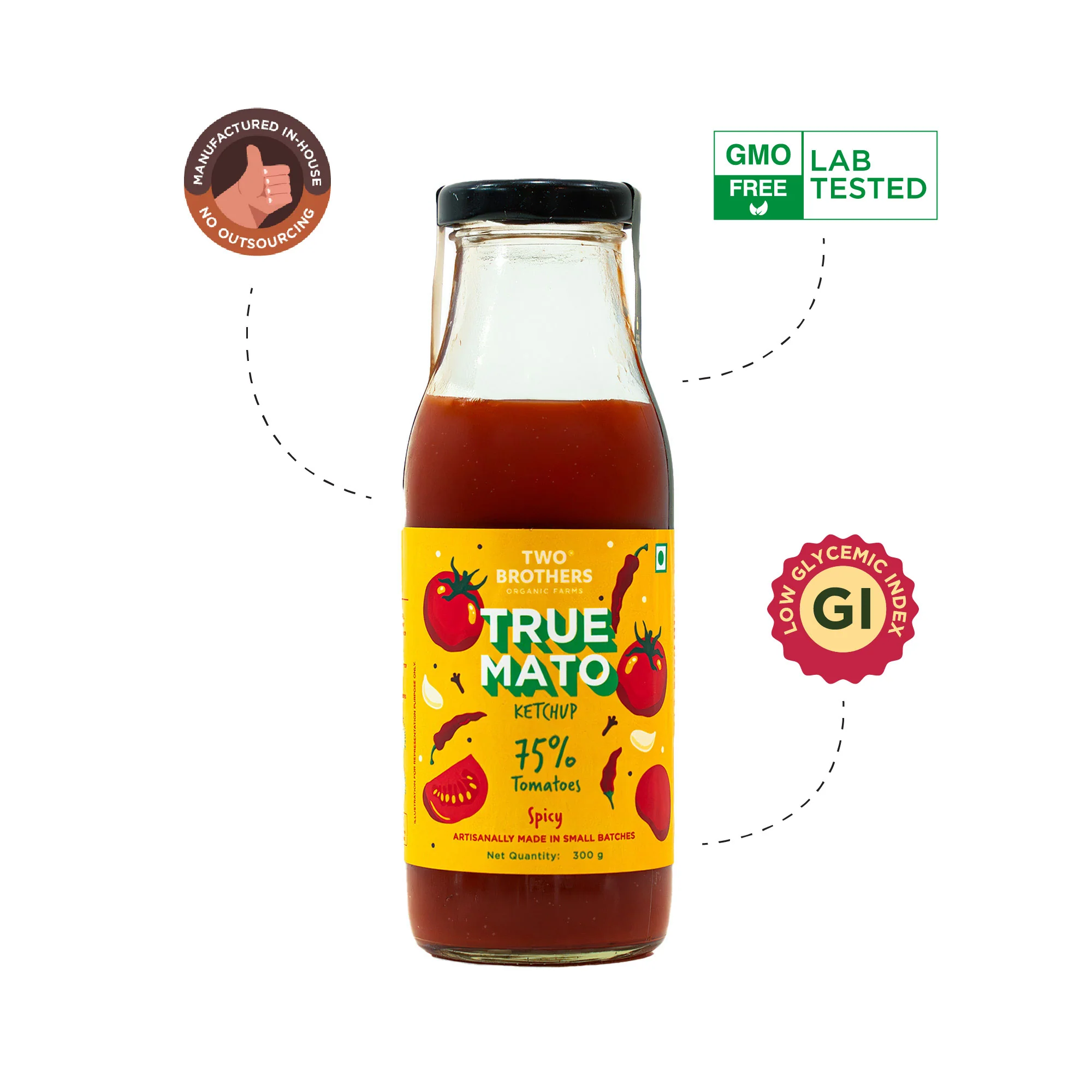 Truemato Ketchup - 300g - Image 2