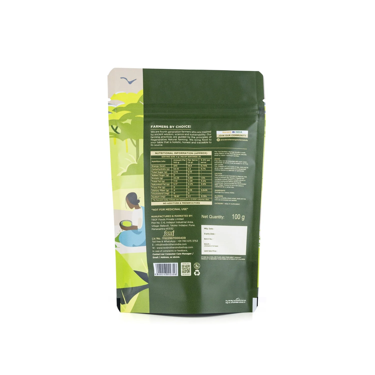 Moringa Powder, Chemical-Free Lab-Tested - Image 20
