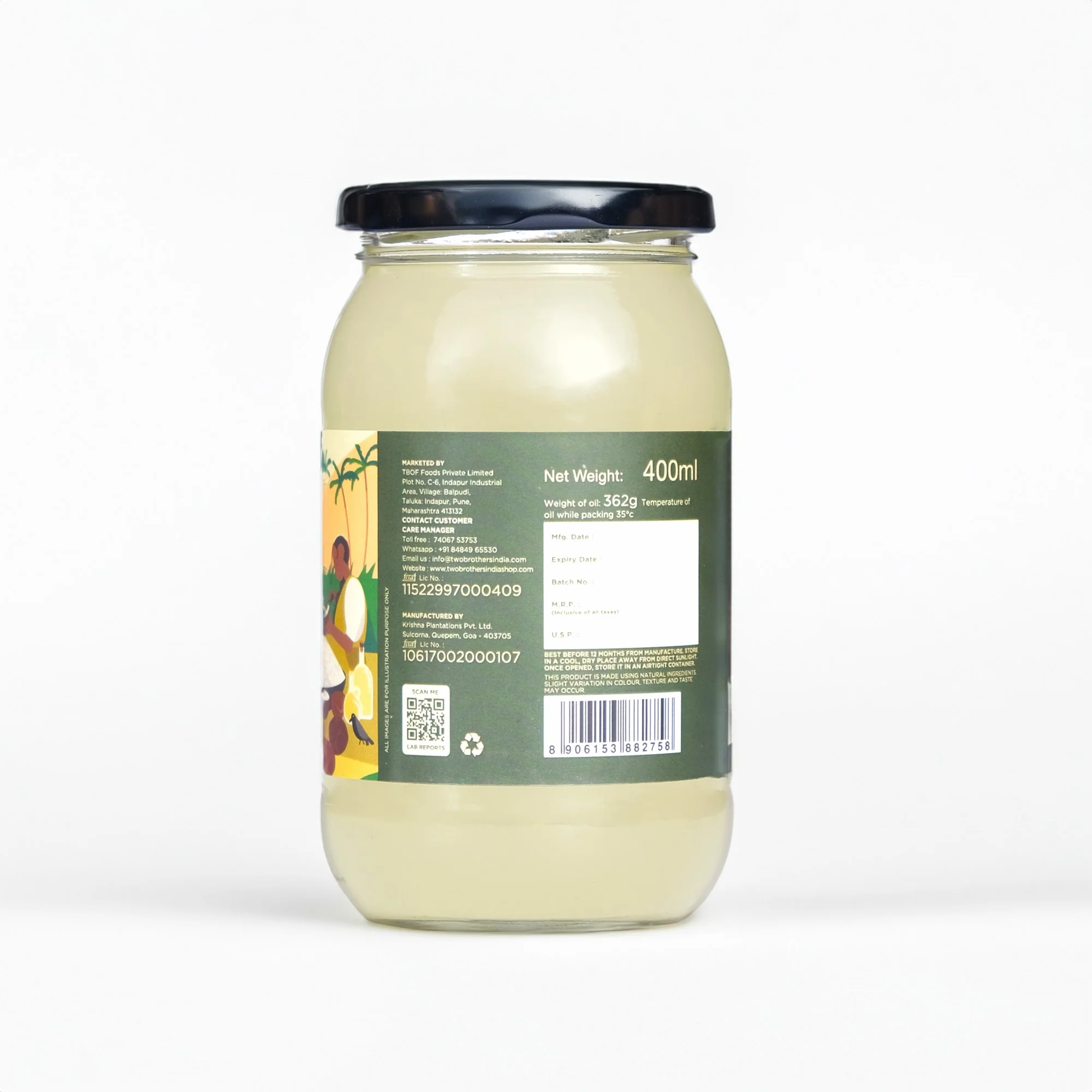 Virgin Coconut Oil | Cold Pressed | Single Filtered - Image 3